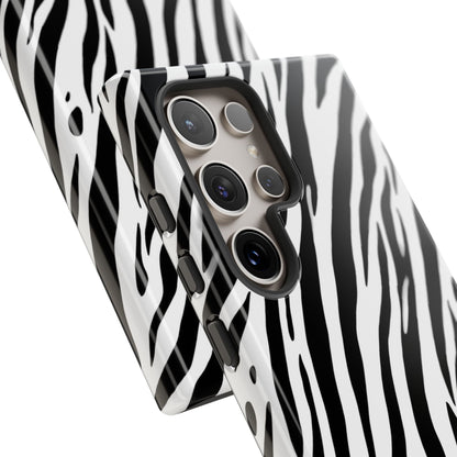osbina | The Bengal Bold Stripe Case in White + Black | The Season Collective