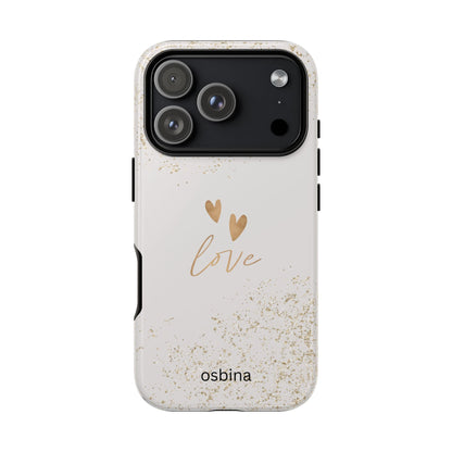 osbina | Golden Amour Phone Case | Modern Muse Collection