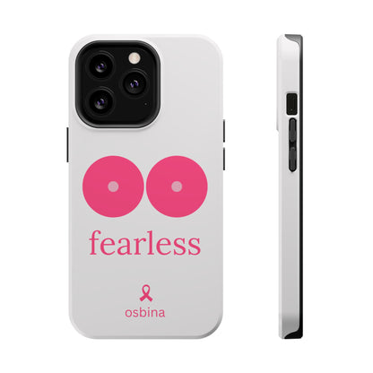 osbina |  MagSafe compatible for iPhone | Limited Edition The Fearless Tatas Case in Light Pink + Soft Pink + Hot Pink | The Pink October Collection | Inspired By