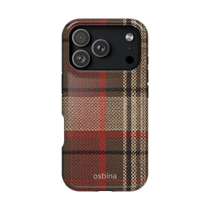 osbina | MagSafe | Heritage Plaid, Designer Case | The Aspen Collection
