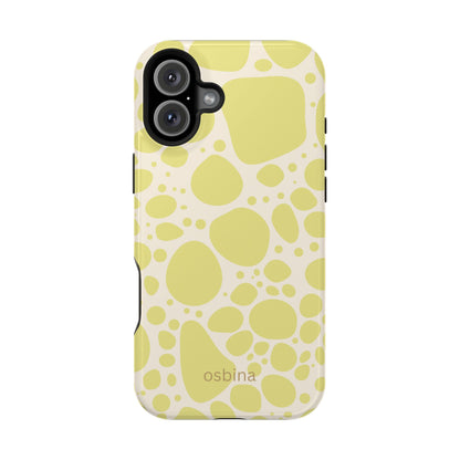 osbina | MagSafe compatible for iPhone | The Chartreuse Mirage Phone Case | Color Edit Collection