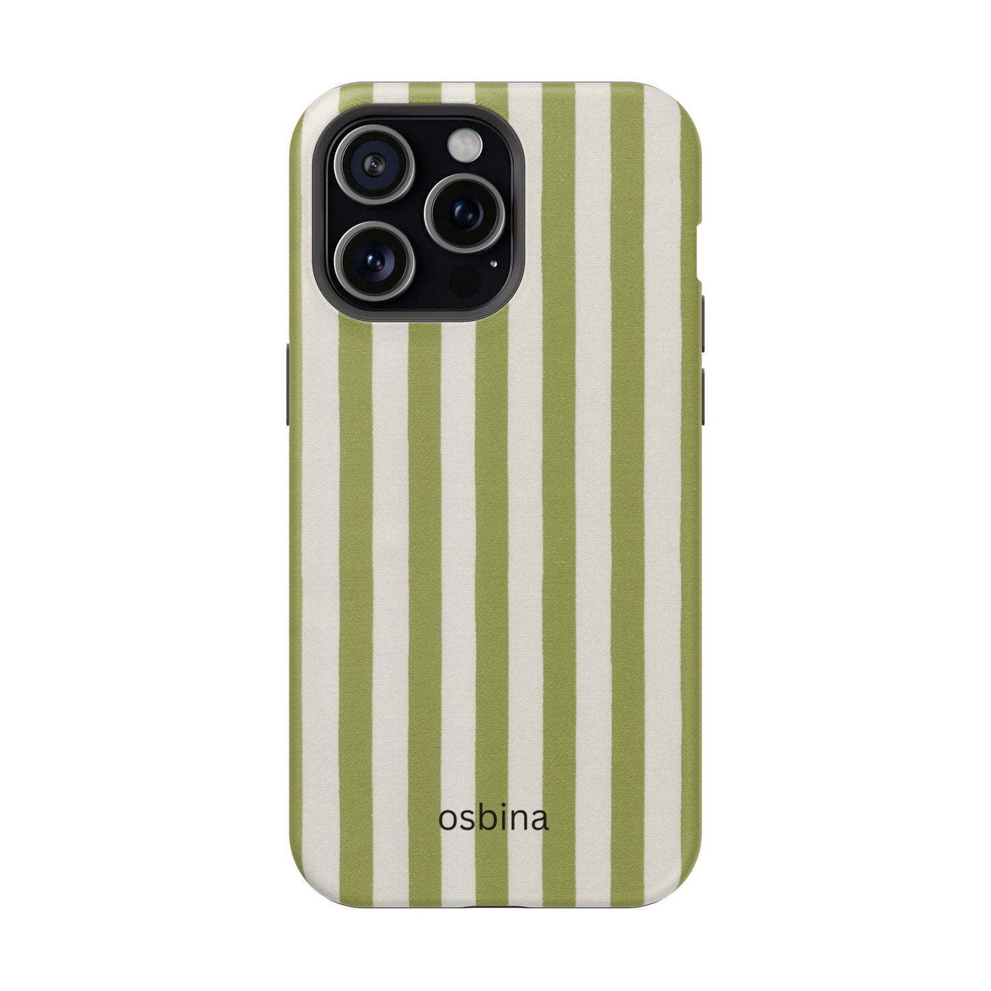 osbina | Verde Stripe, Designer Case