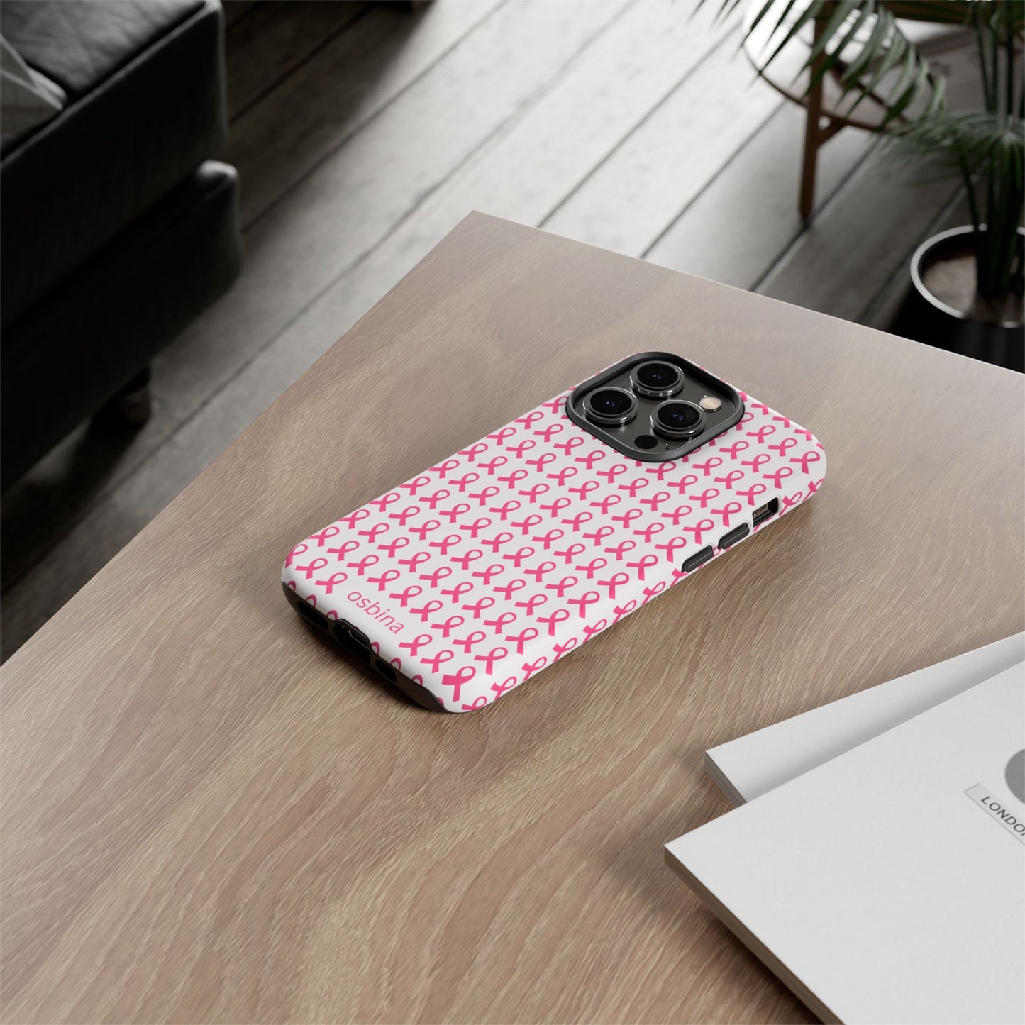 osbina | Limited Edition The Side by Side Pink Ribbon Case in Light Pink + Soft Pink + Hot Pink | The Pink October Collection | Inspired By