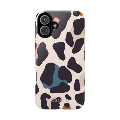 osbina | Leopard Luxe Color Pop Leopard Print Phone Case | Modern Muse Collection