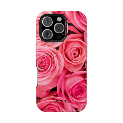 osbina | MagSafe compatible for iPhone | The Roselle Phone Case | Modern Muse Collection