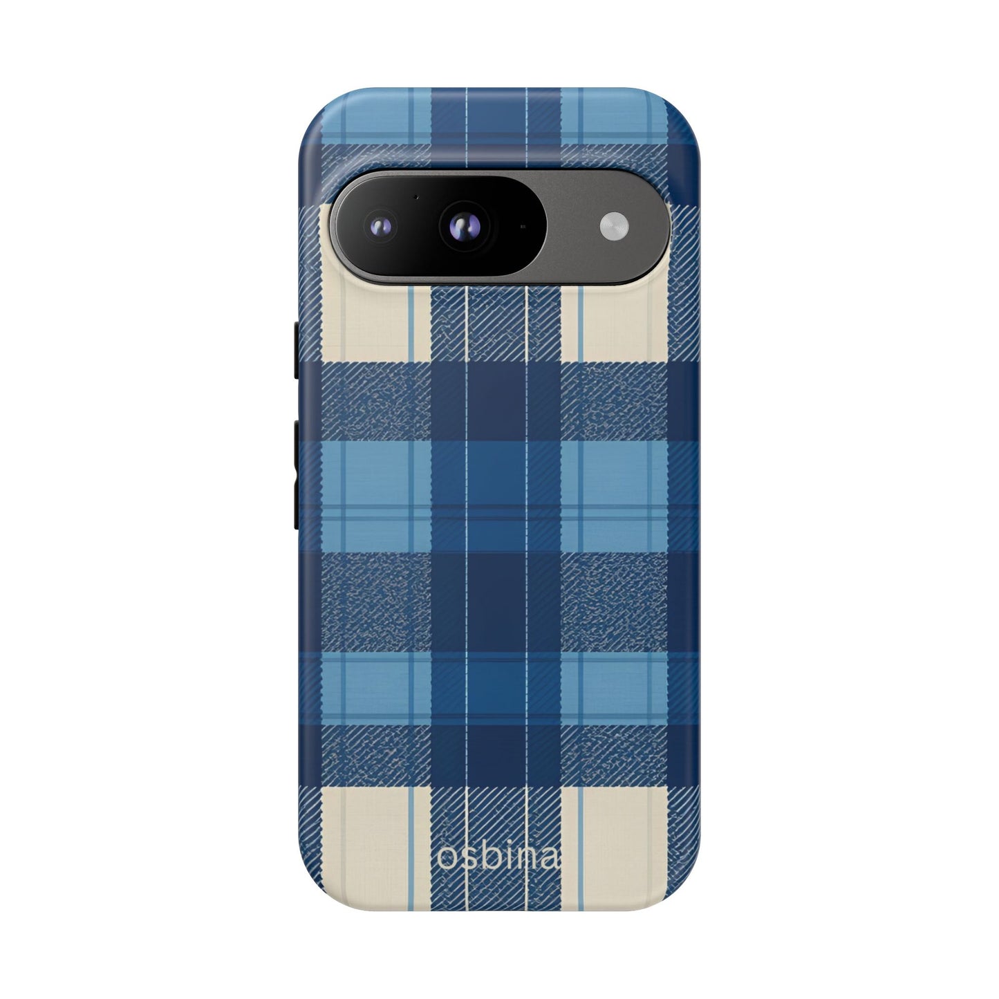 osbina | Azure Plaid, Designer Case | The Season Collective