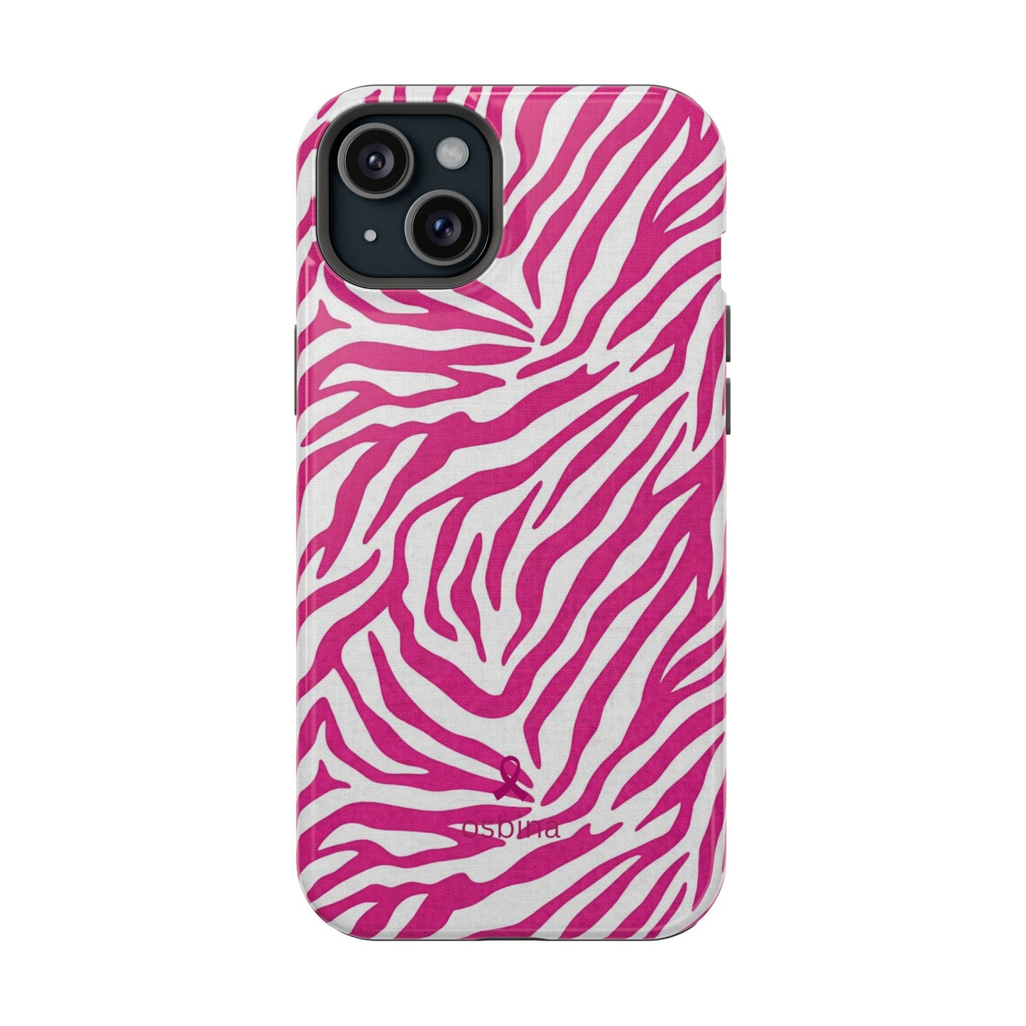 YAYOU MagSafe for iPhone | The Pink Zebra Designer Case | osbina