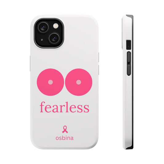 osbina |  MagSafe compatible for iPhone | Limited Edition The Fearless Tatas Case in Light Pink + Soft Pink + Hot Pink | The Pink October Collection | Inspired By