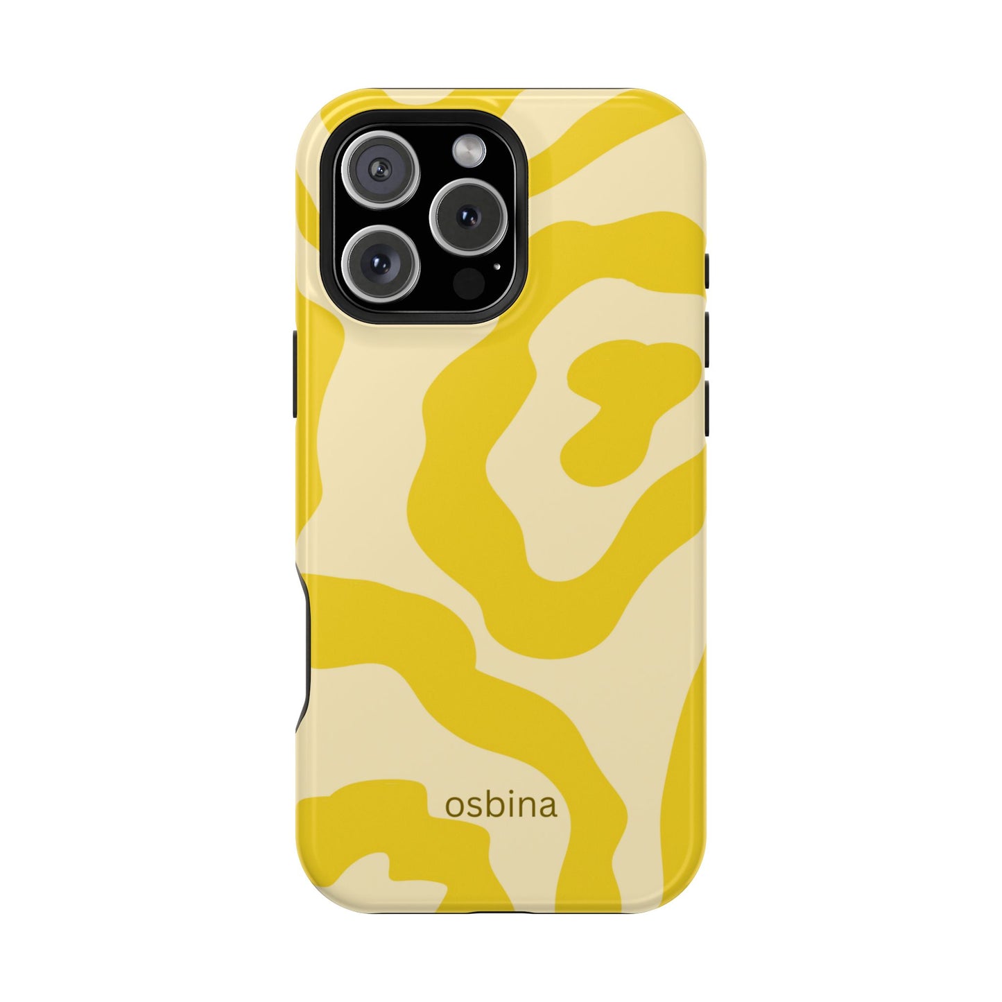 osbina | MagSafe compatible for iPhone | The Mustard Muse Phone Case | Color Edit Collection
