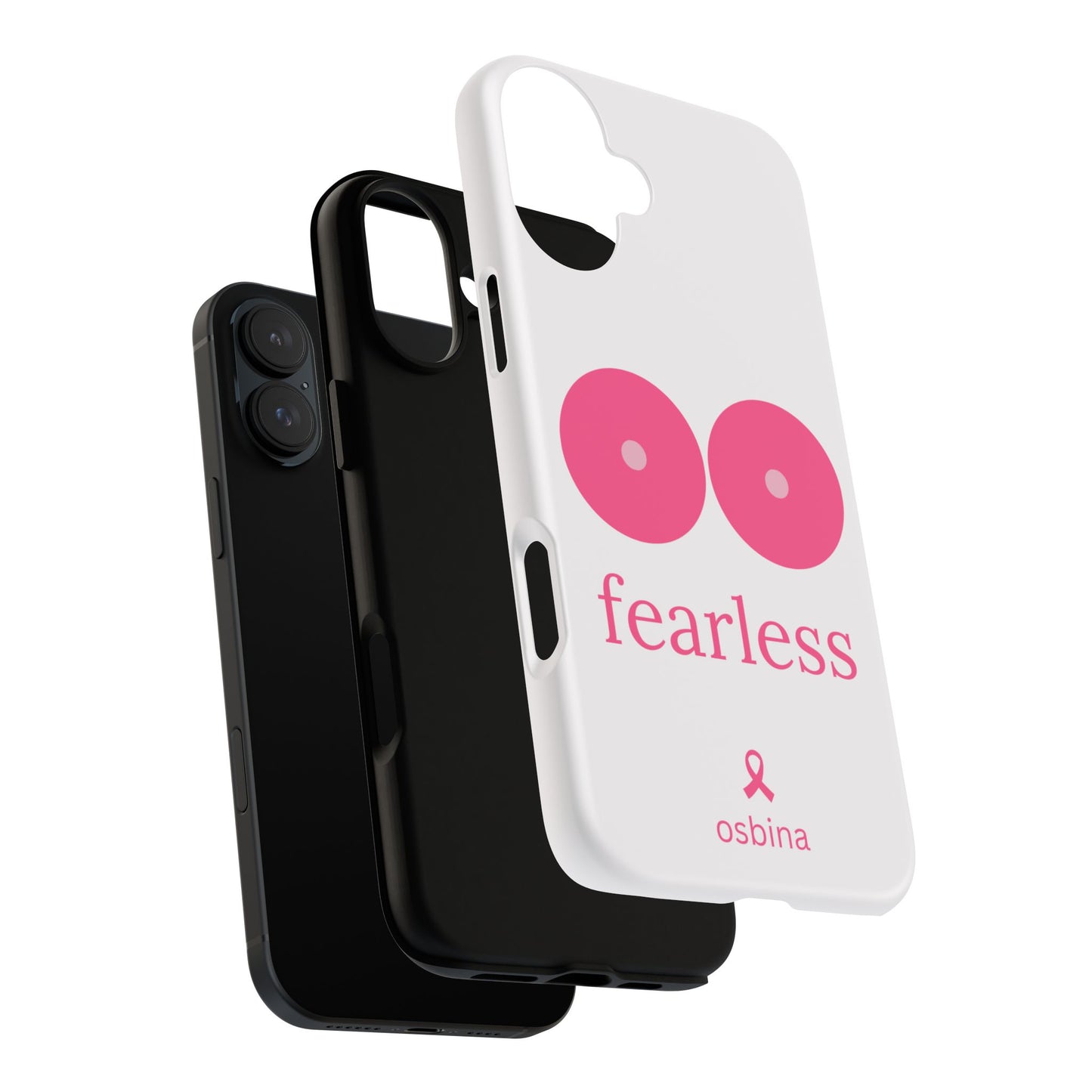 osbina | Limited Edition The Fearless Tatas Case in Light Pink + Soft Pink + Hot Pink | The Pink October Collection | Inspired By
