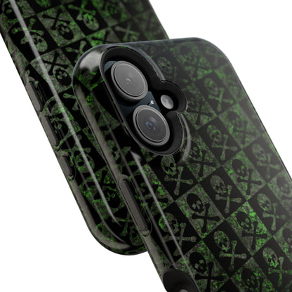 osbina | MagSafe compatible for iPhone | Skull & Crossbones Phone Case | Season Collective Collection