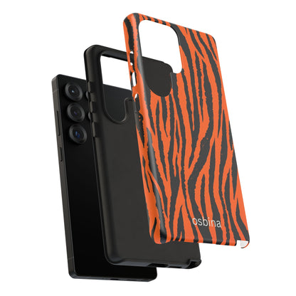 osbina | Tiger, But Make It Chic — The Bengal Stripe Case in Orange + Black | The Season Collective