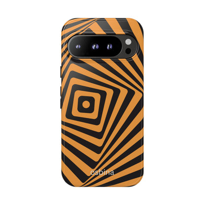 osbina | Step Into the Zone — The Orange + Black Spiral Case | The Season Collective