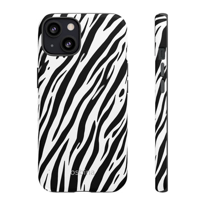 osbina | The Bengal Bold Stripe Case in White + Black | The Season Collective