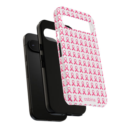 osbina | Limited Edition The Side by Side Pink Ribbon Case in Light Pink + Soft Pink + Hot Pink | The Pink October Collection | Inspired By