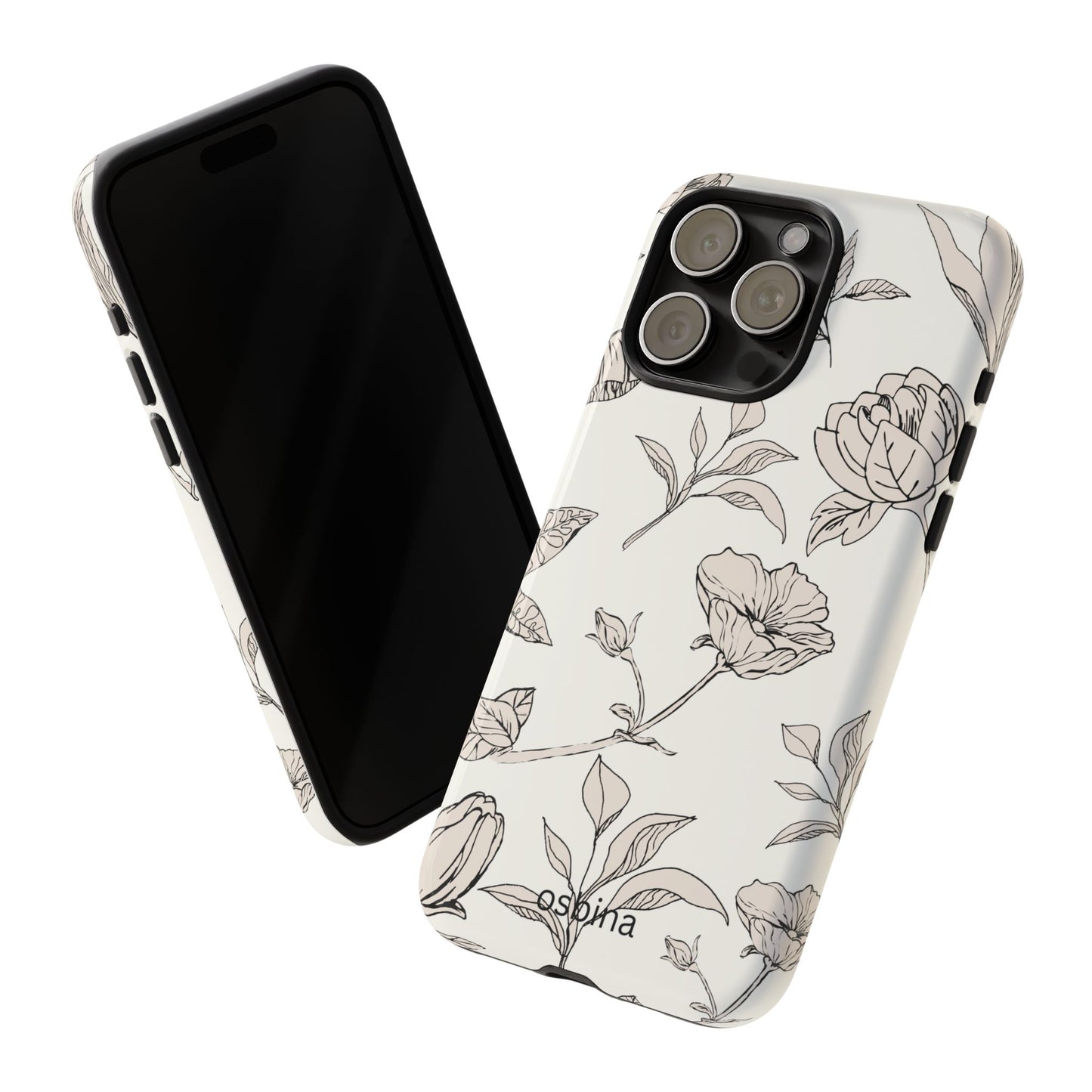 osbina | Silhouette Bloom Phone Case | Modern Muse Collection