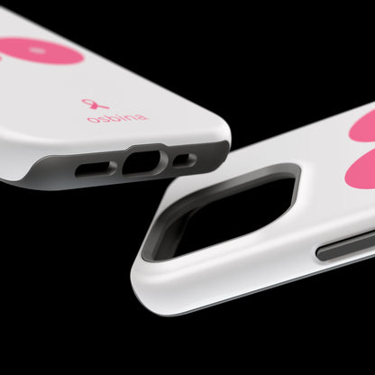 osbina |  MagSafe compatible for iPhone | Limited Edition The Check Your Tatas Case in Light Pink + Soft Pink + Hot Pink | The Pink October Collection | Inspired By