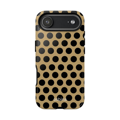 osbina | Camel Noir Dots, Designer Case