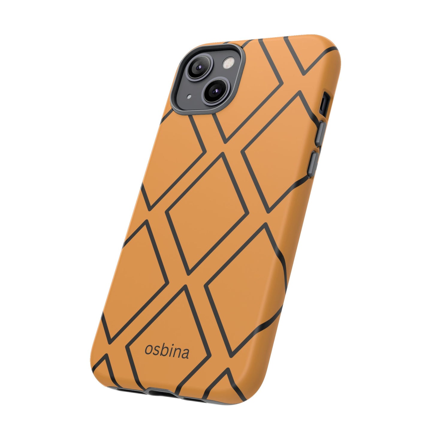 osbina | Diamonds Are Your Phone’s Best Friend — The Orange + Black Diamond Case | The Season Collective