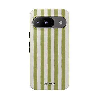 osbina | Verde Stripe Phone Case | Color Edit Collection