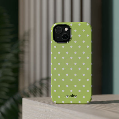 osbina | MagSafe compatible for iPhone | The Lume Dot Phone Case | Color Edit Collection