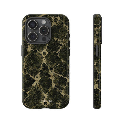 osbina | The Olive Snakeskin Designer Case