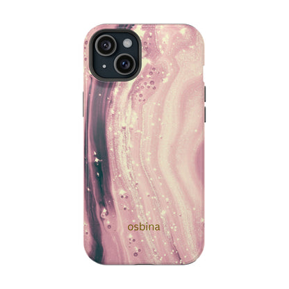 osbina | MagSafe compatible for iPhone | The Amethyst Glow Phone Case | Modern Muse Collection