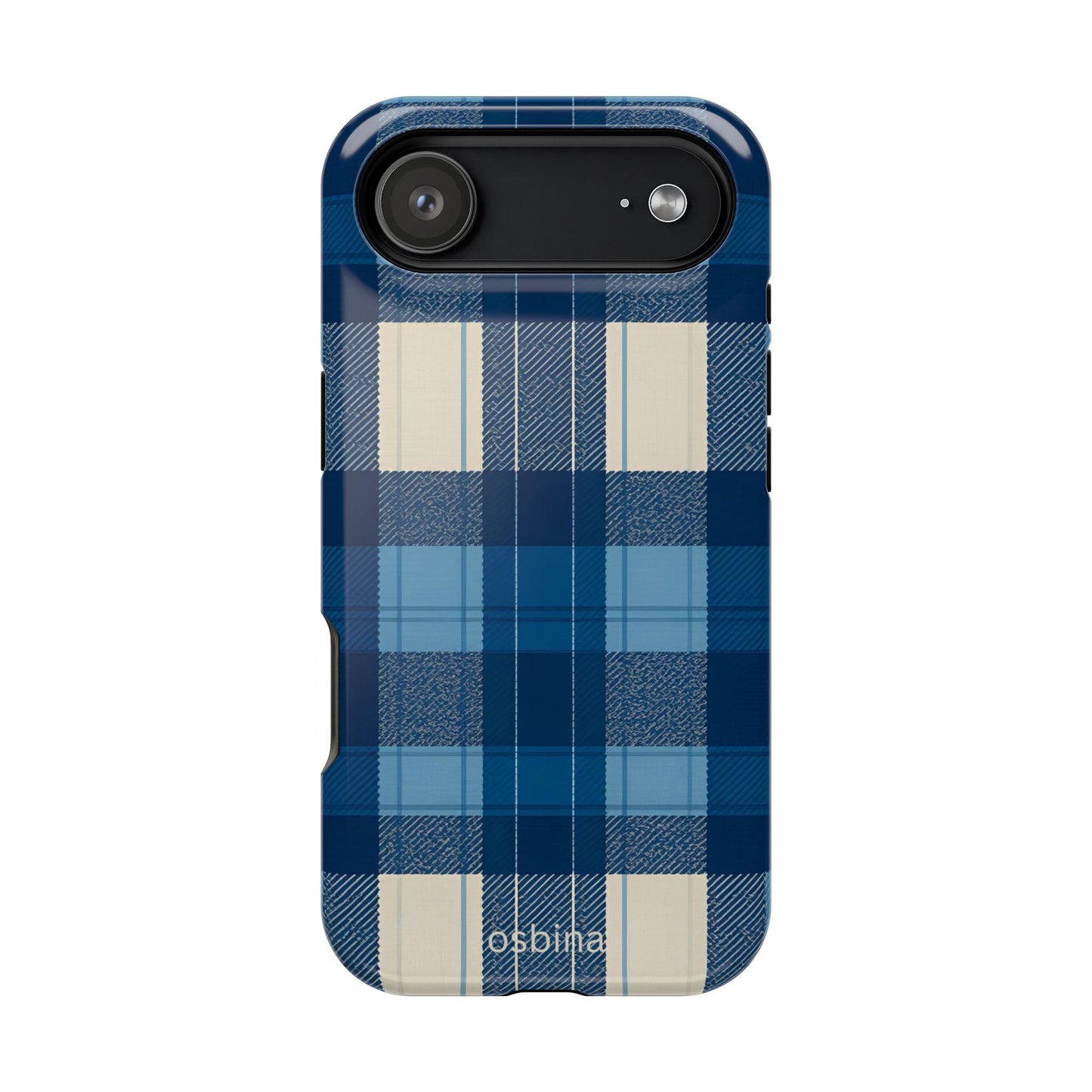 osbina | MagSafe | Azure Plaid, Designer Case | The Season Collective