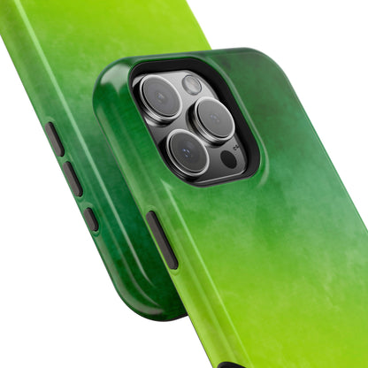 osbina | MagSafe compatible for iPhone | The Verde Glow Phone Case | Color Edit Collection