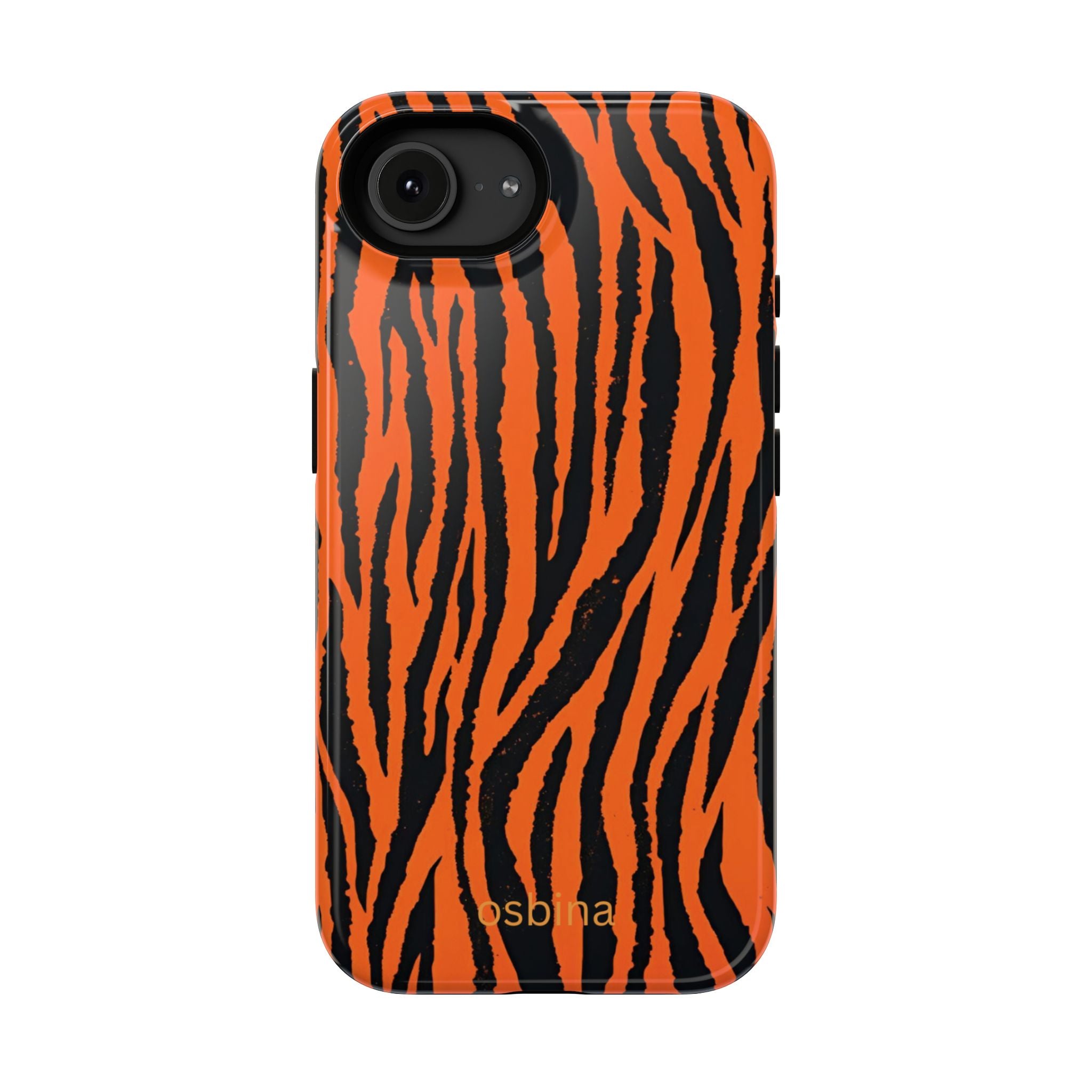 osbina | Tiger, But Make It Chic — The Bengal Stripe Case in Orange + Black | The Season Collective
