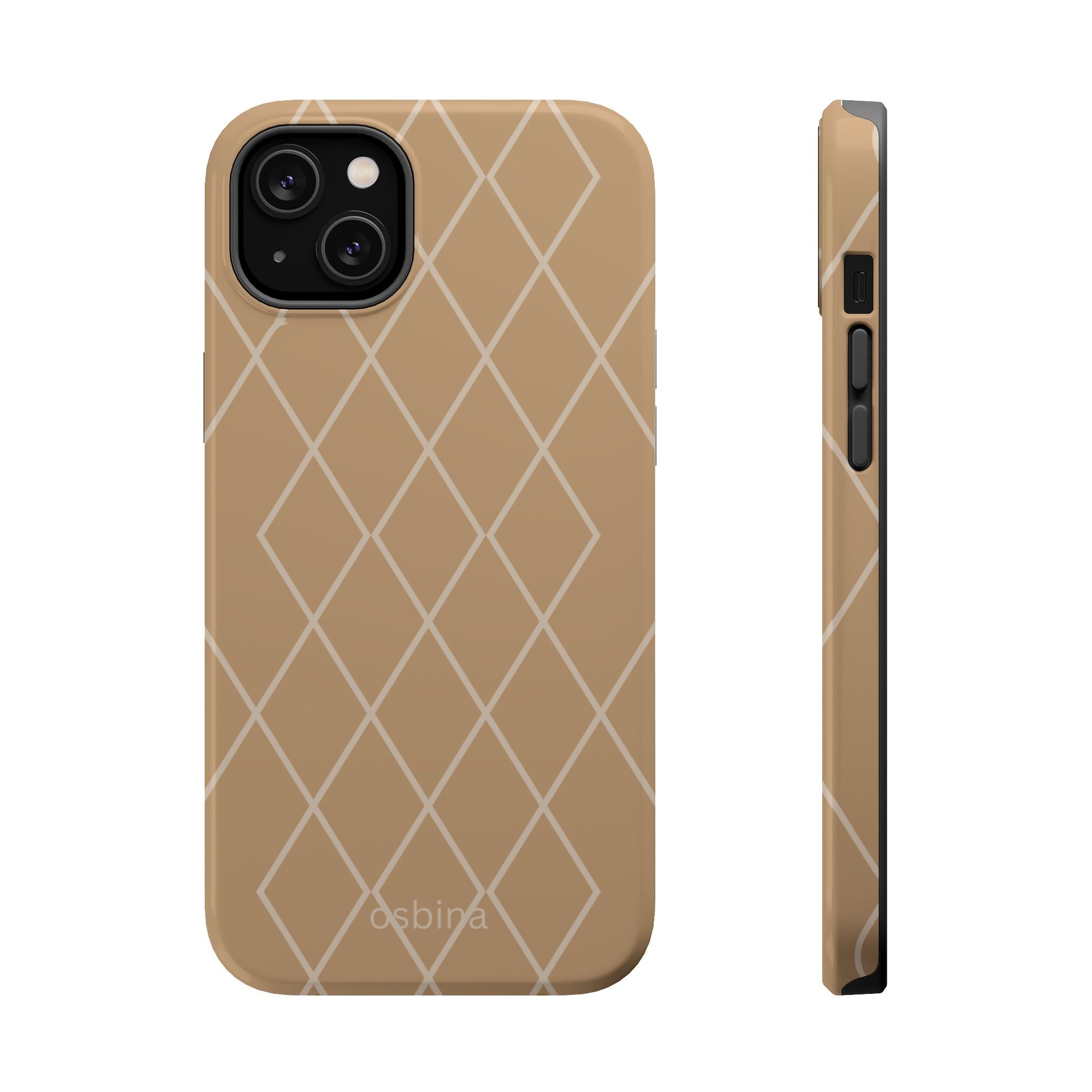 osbina | MagSafe for iPhone | Diamond Latte Designer Case