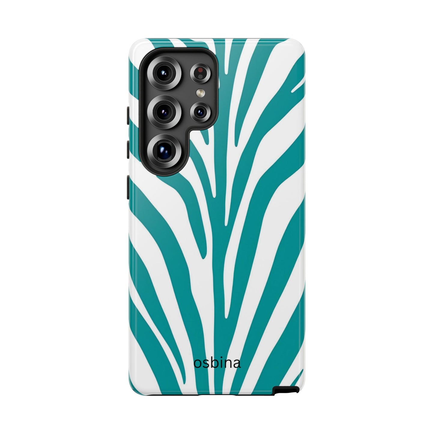 osbina | The Teal Zebra Designer Case