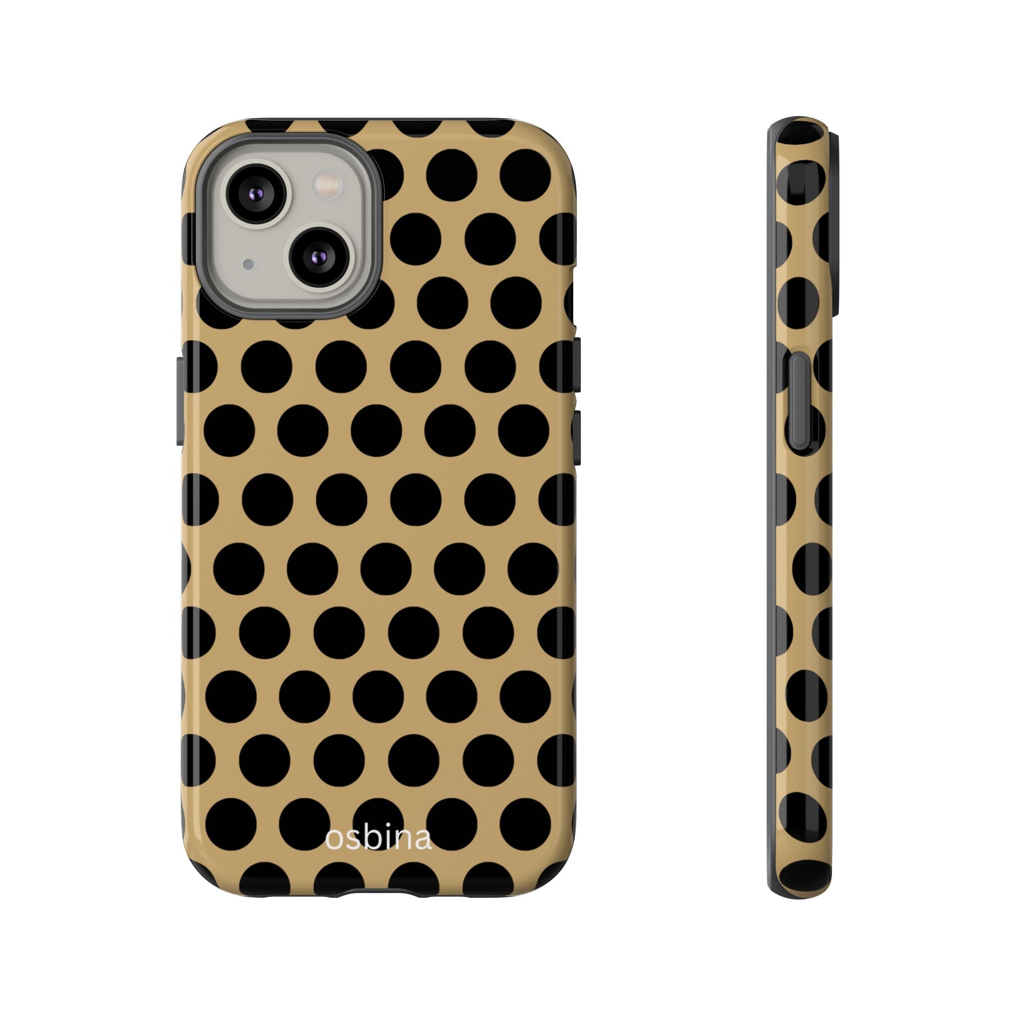 osbina | Camel Noir Dots, Designer Case