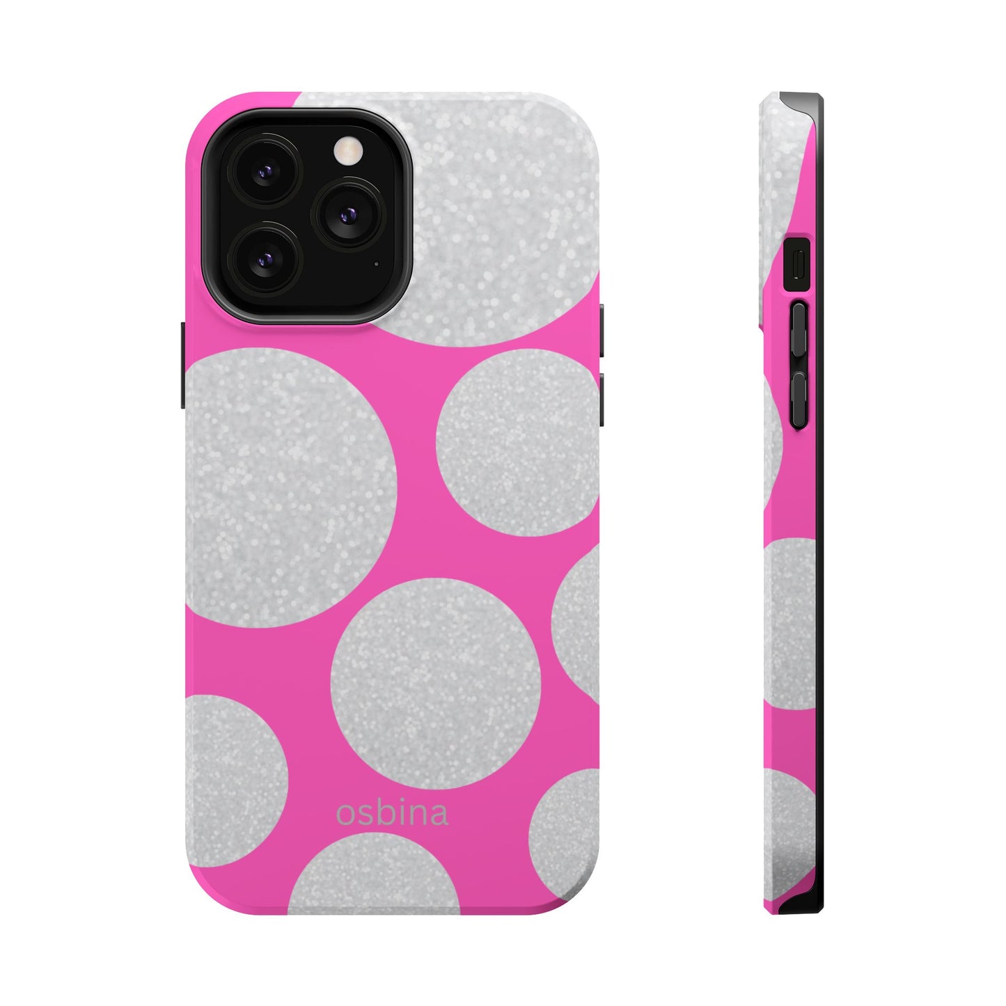 osbina | MagSafe compatible for iPhone | The Sparkling Bubbles Case | YAYOU Collection Supporting Shine Like Sable