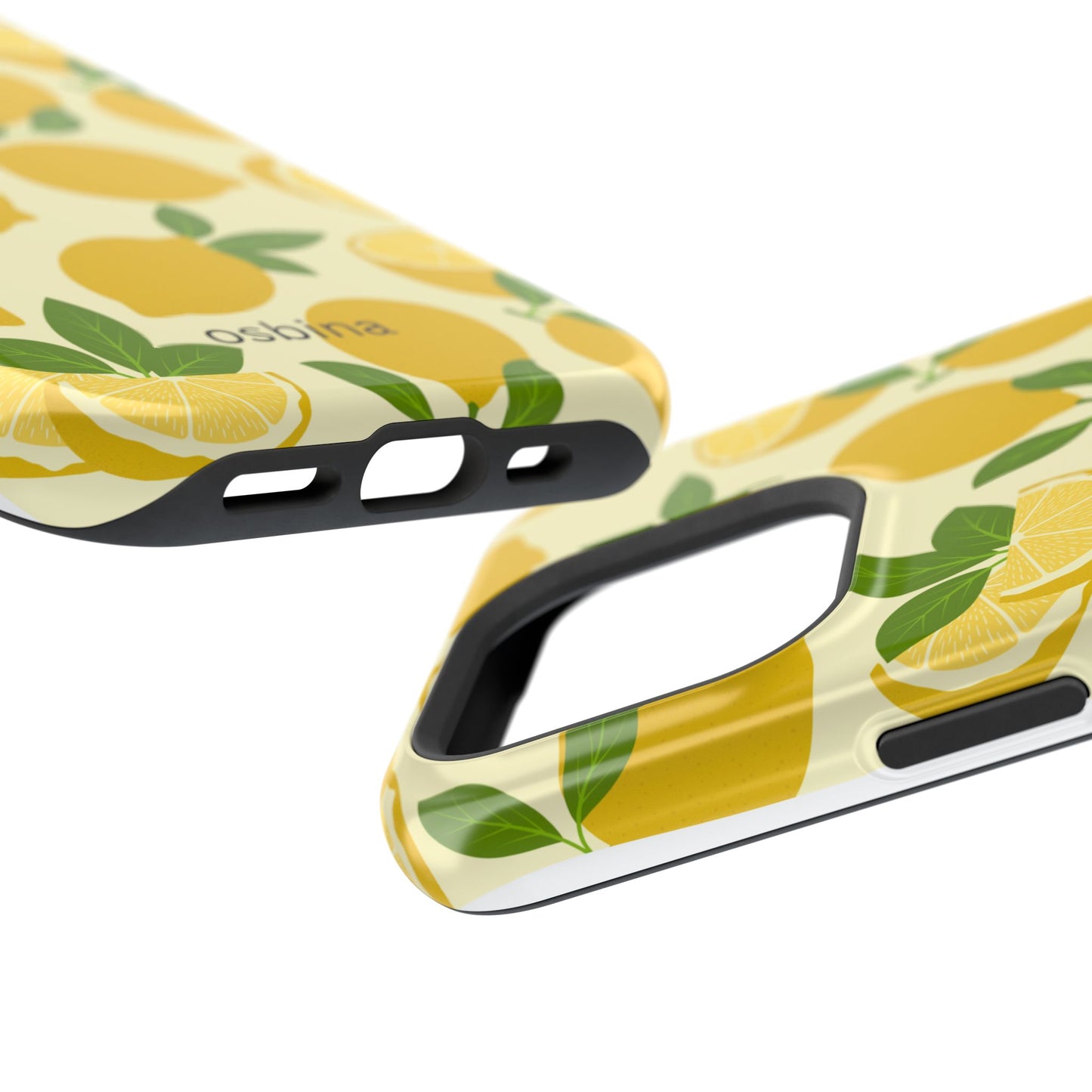 osbina | MagSafe compatible for iPhone | Limoncello Lemon Phone Case | Modern Muse Collection