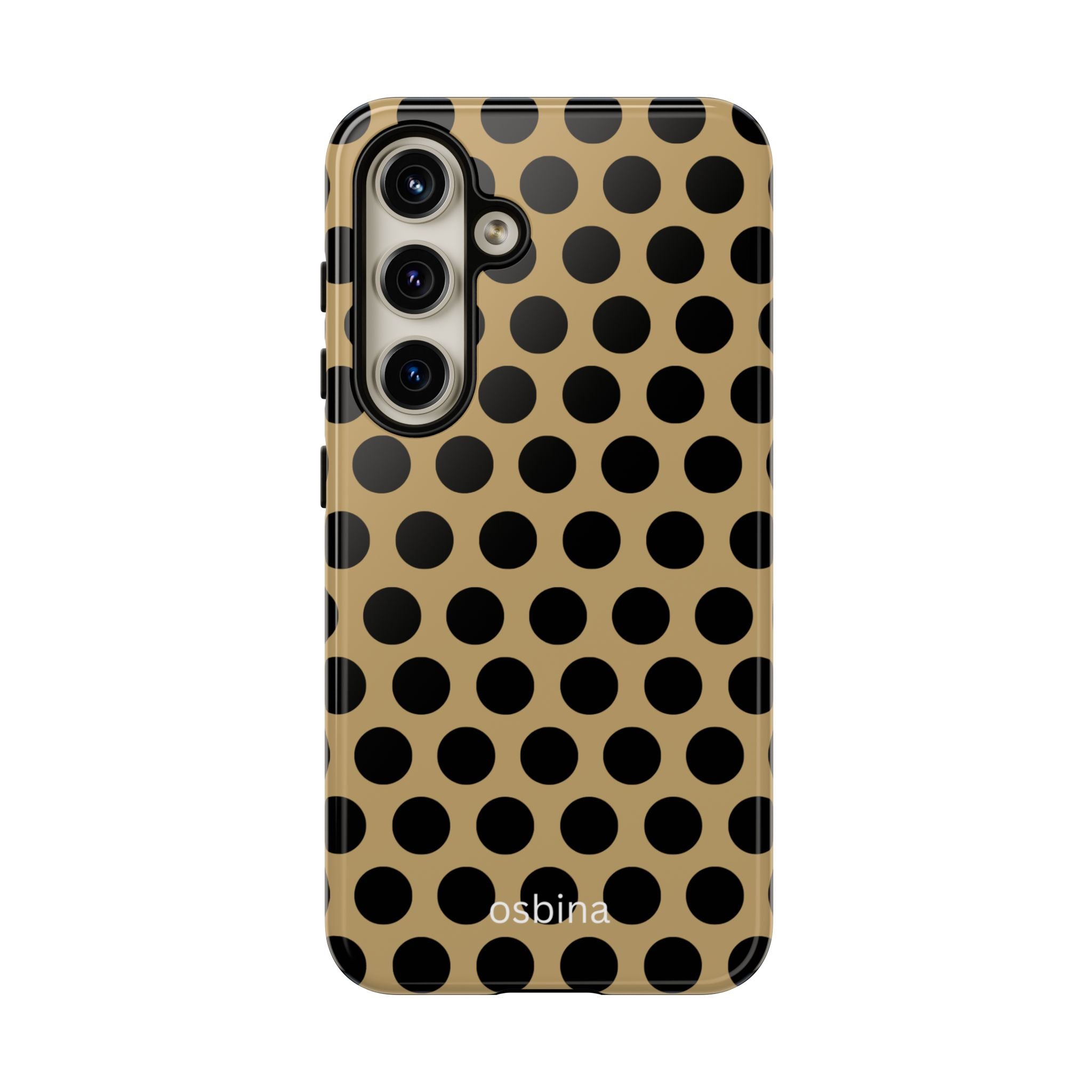 osbina | Camel Noir Dots, Designer Case