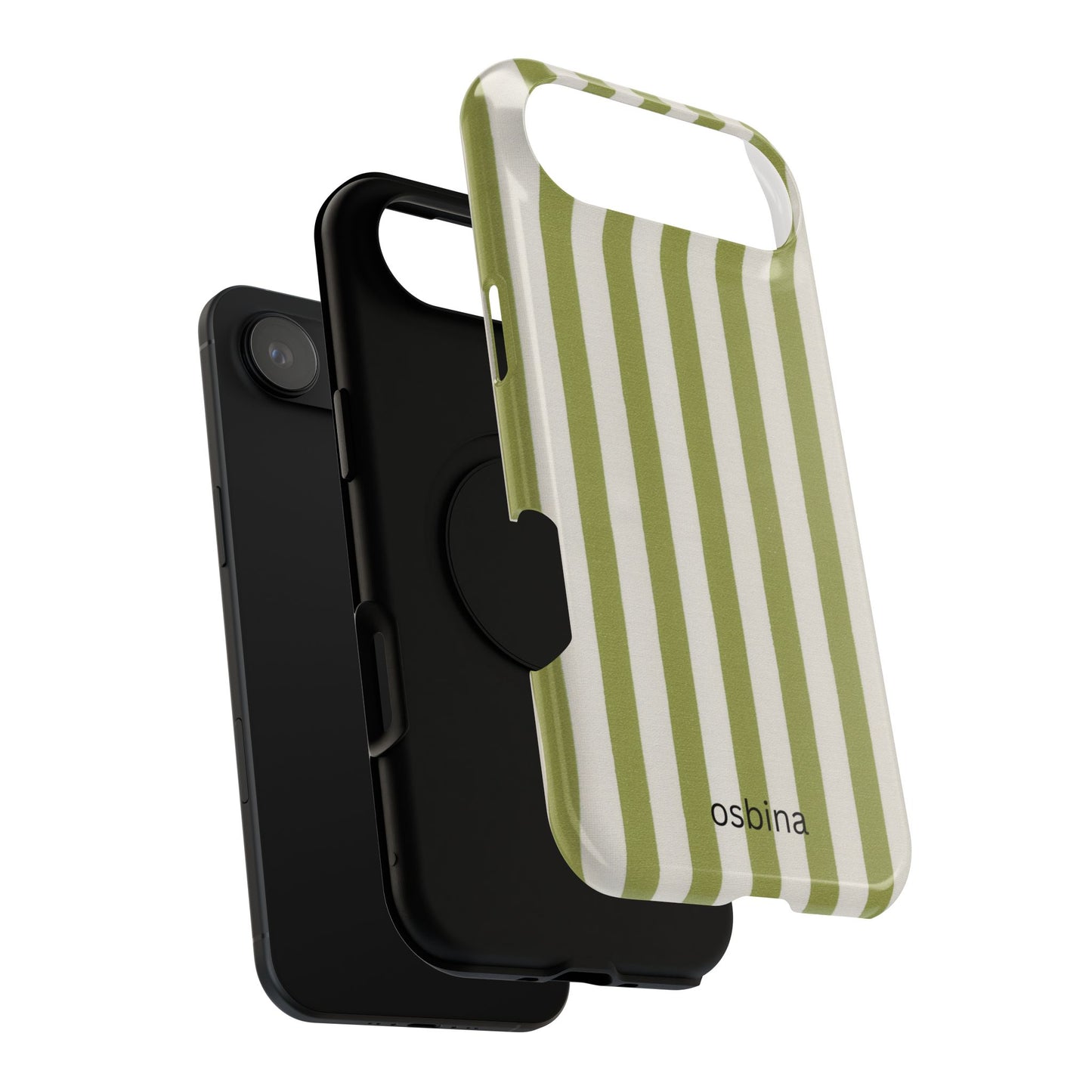 osbina | Verde Stripe, Designer Case