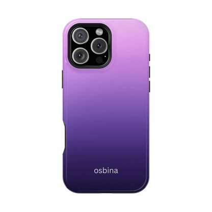 osbina | MagSafe compatible for iPhone | The Violet Haze Phone Case | Color Edit Collection