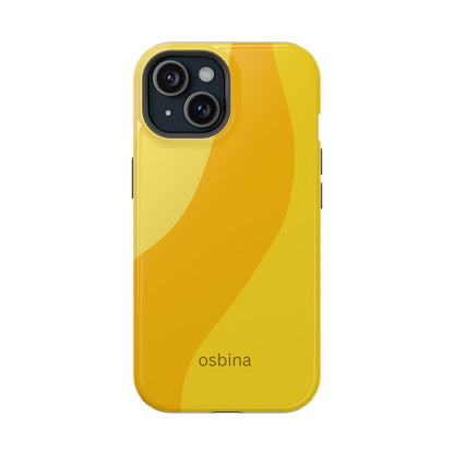 osbina | MagSafe compatible for iPhone | The Marigold Muse Phone Case | Color Edit Collection