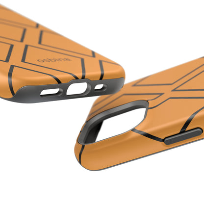 osbina | MagSafe Compatible for iPhone | Diamonds Are Your Phone’s Best Friend — The Orange + Black Diamond Case | The Season Collective