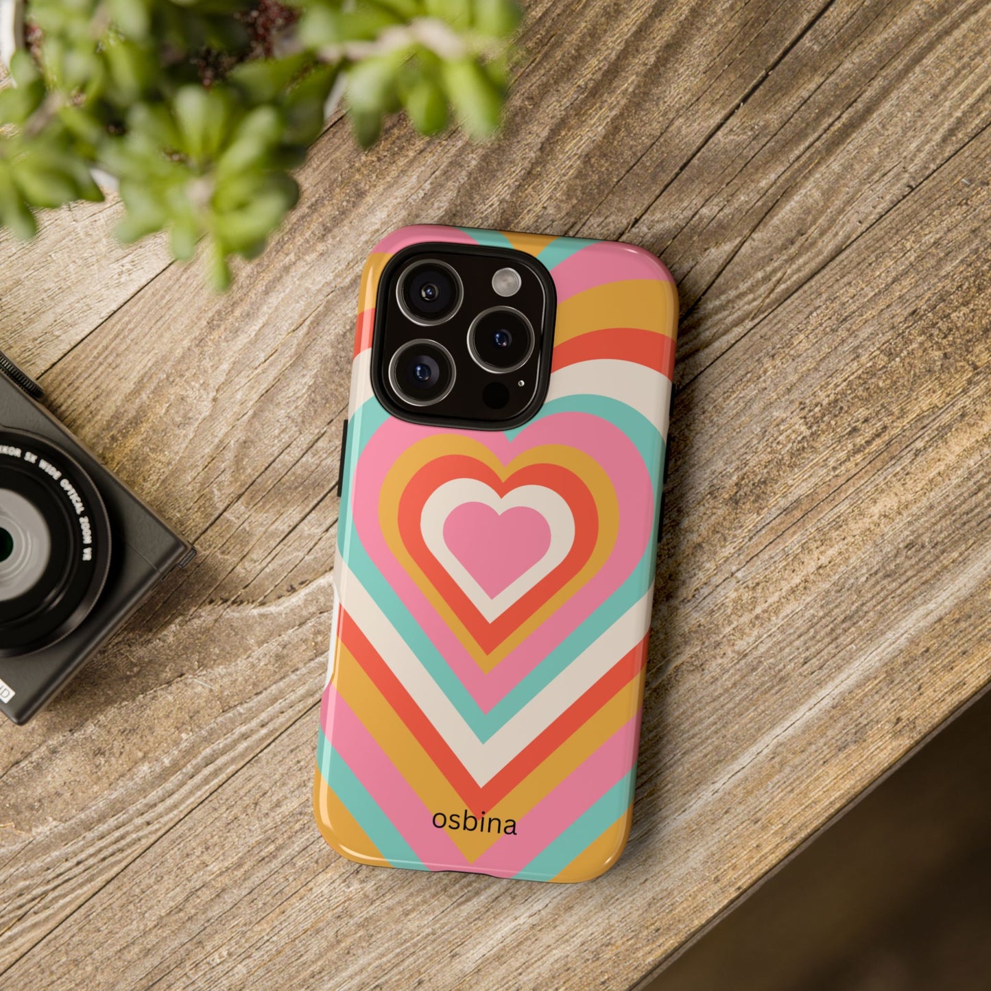 osbina | Heart Nouveau Phone Case | Modern Muse Collection