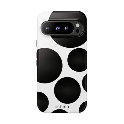 osbina | The Noir Bubbles Phone Case | Modern Muse Collection