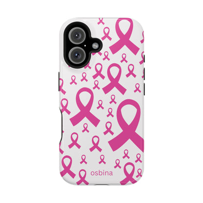 YAYOU MagSafe for iPhone | Strength in Ribbons Designer Case | osbina