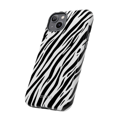 osbina | The Bengal Bold Stripe Case in White + Black | The Season Collective