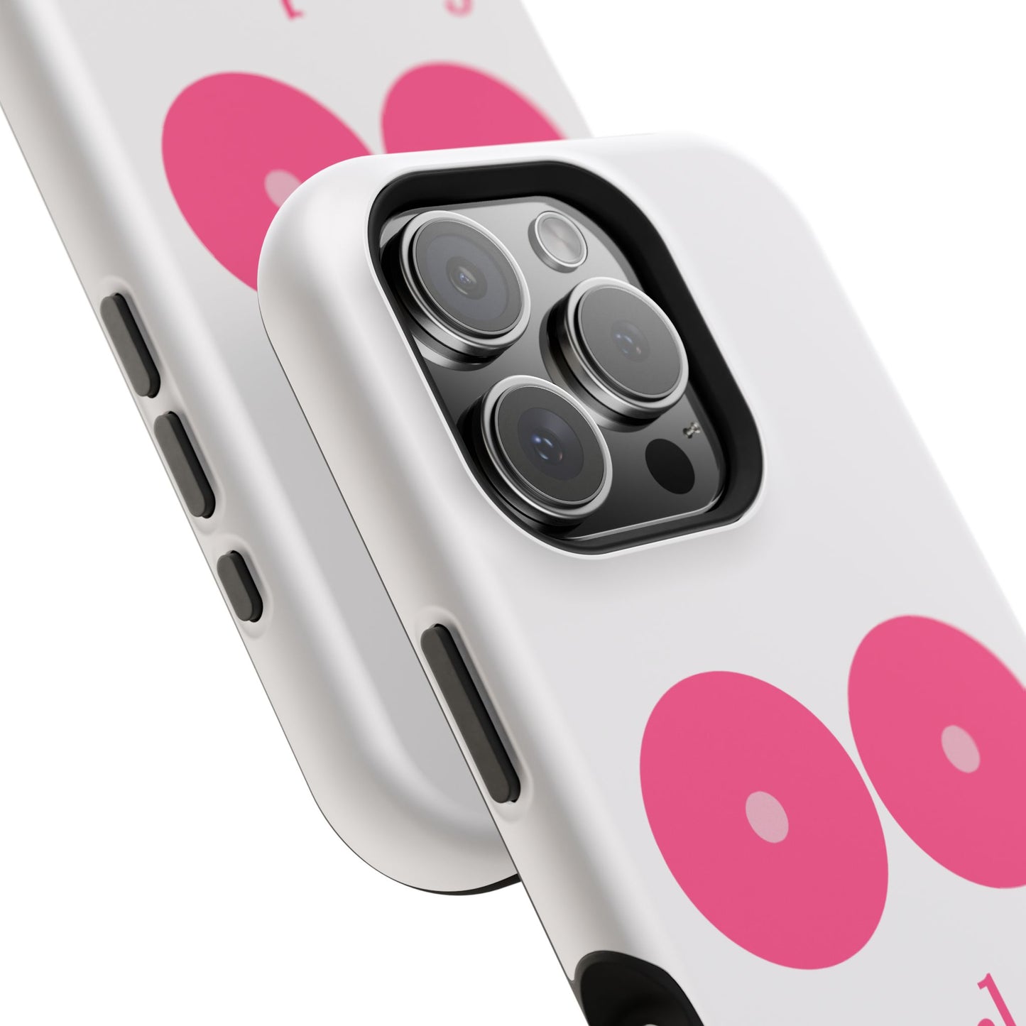 osbina |  MagSafe compatible for iPhone | Limited Edition The Fearless Tatas Case in Light Pink + Soft Pink + Hot Pink | The Pink October Collection | Inspired By