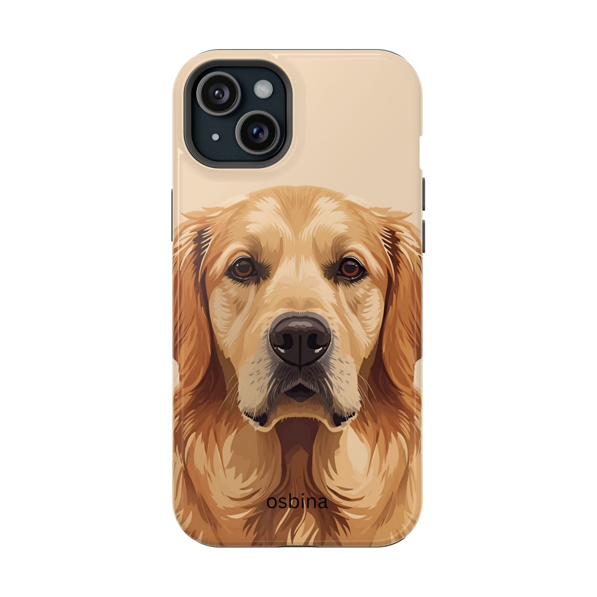 osbina | MagSafe for iPhone | The Golden Retriever Designer Case