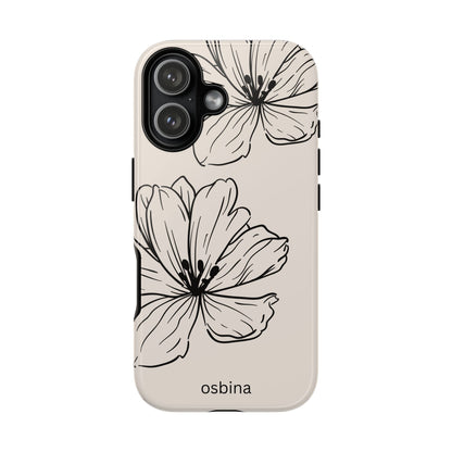 osbina | Poppy Whisper Phone Case | Modern Muse Collection