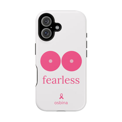 osbina |  MagSafe compatible for iPhone | Limited Edition The Fearless Tatas Case in Light Pink + Soft Pink + Hot Pink | The Pink October Collection | Inspired By