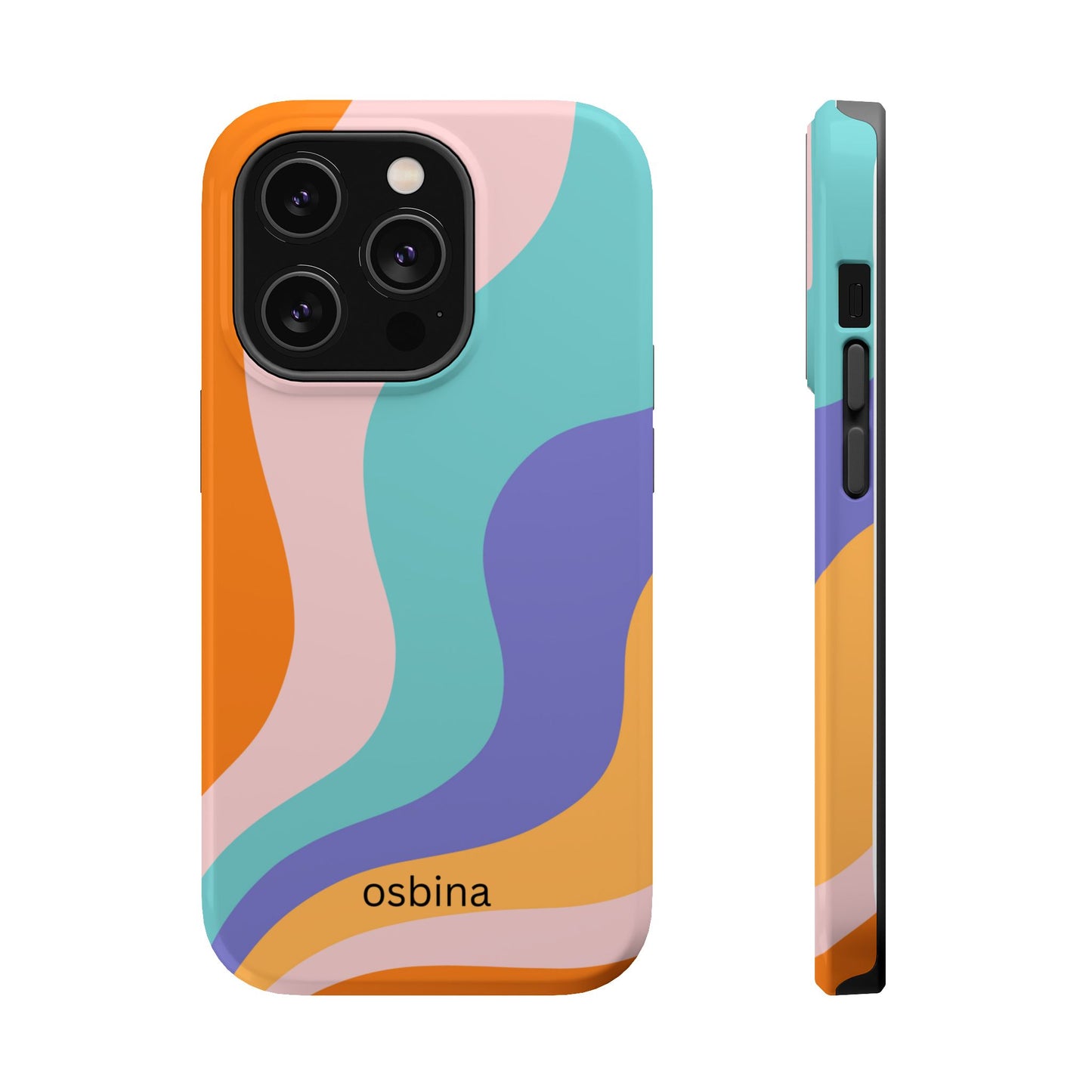 osbina | MagSafe compatible for iPhone | Retro Nouveau Phone Case | Modern Muse Collection