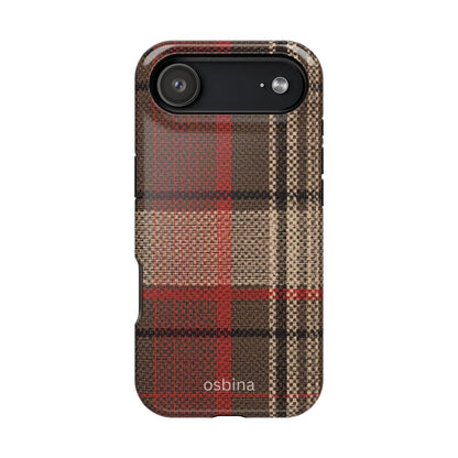 osbina | MagSafe | Heritage Plaid, Designer Case | The Aspen Collection
